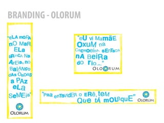 BRANDING - OLORUM
 