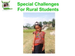 Special Challenges For Rural Students 