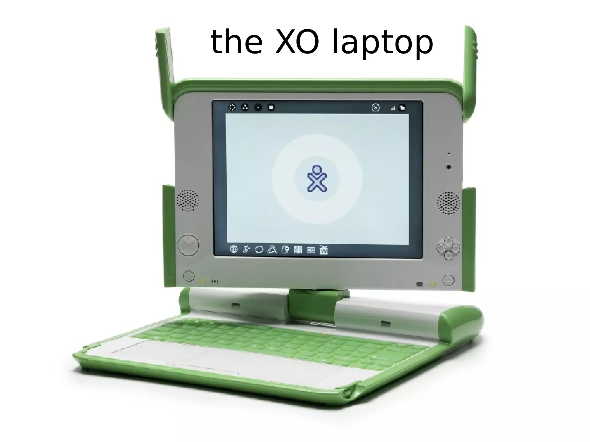 the XO laptop 