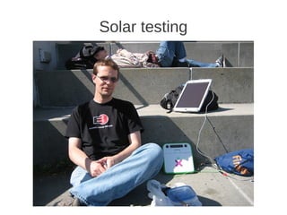 Solar testing
 