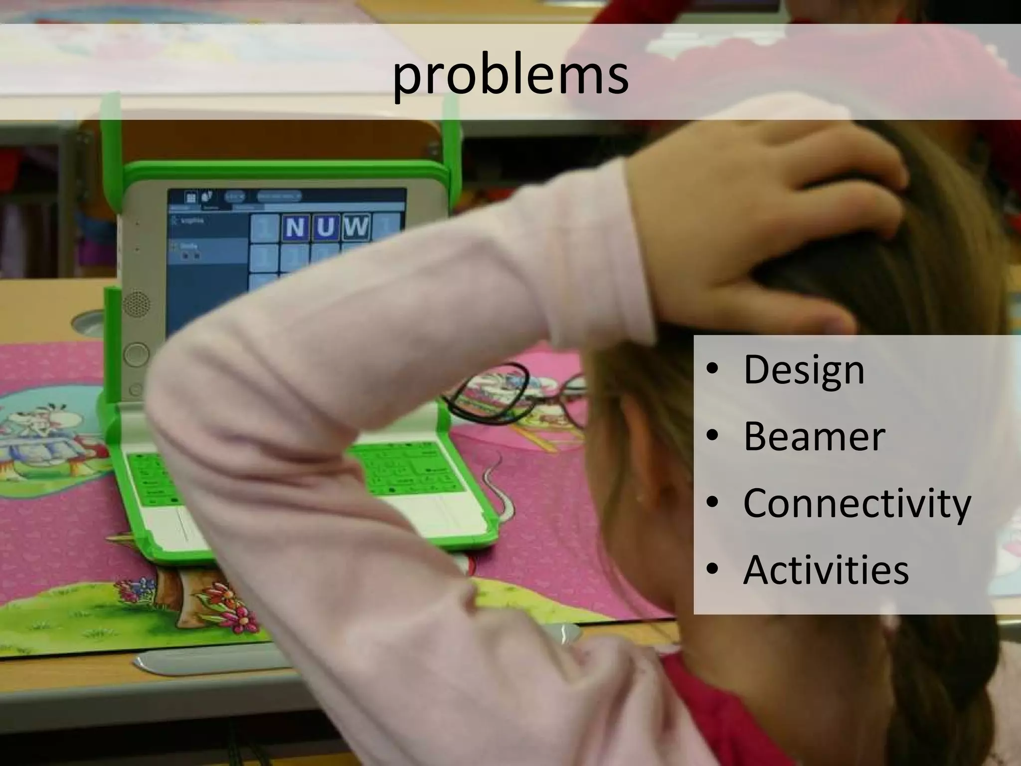 problems Design Beamer Connectivity Activities 