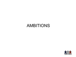AMBITIONS 
 