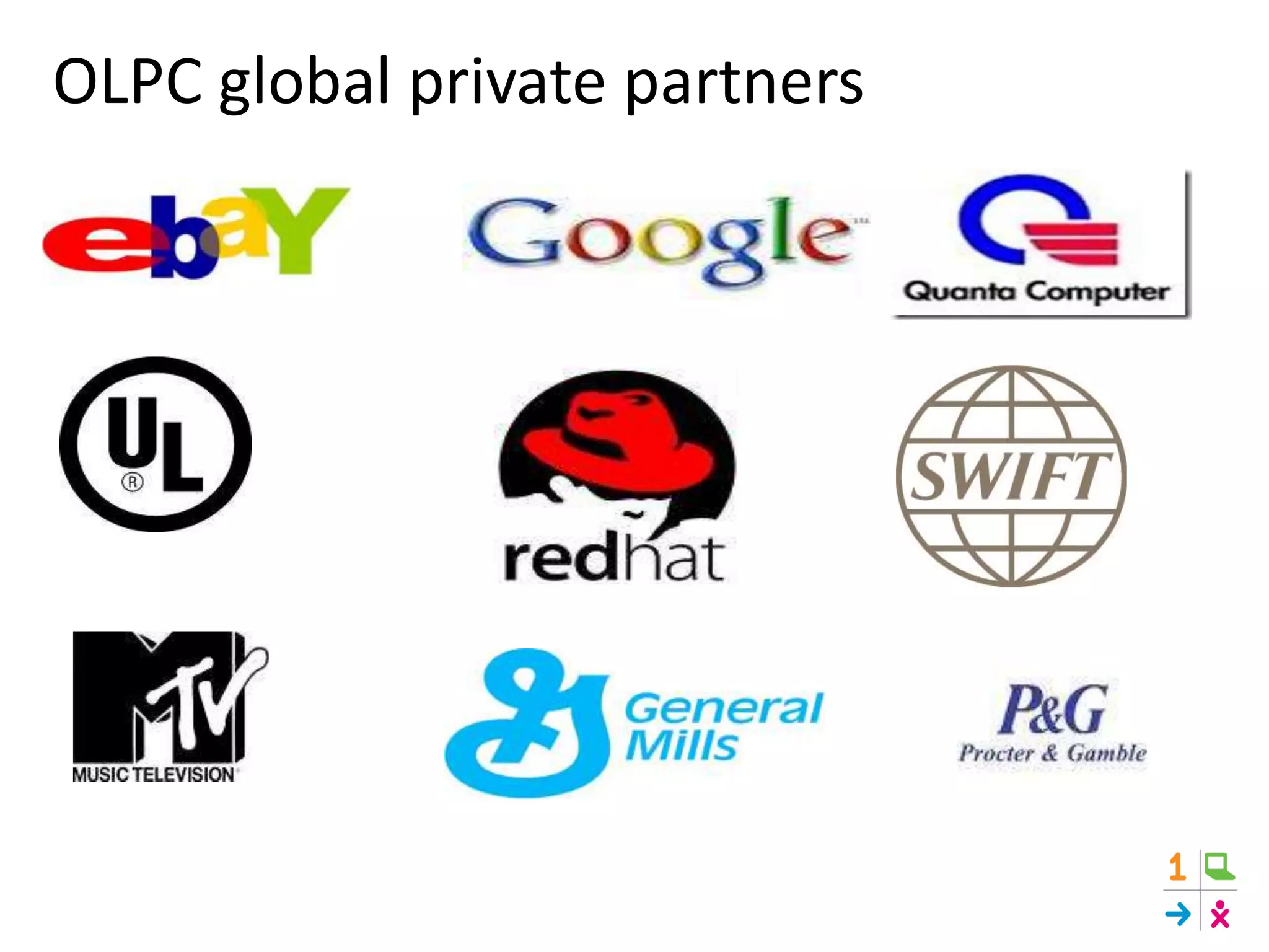 OLPC global private partners
 