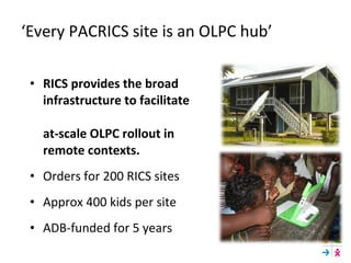 OLPC Oceania Overview Nov09