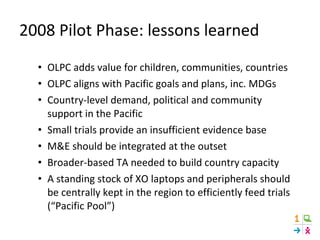 OLPC Oceania Overview Nov09