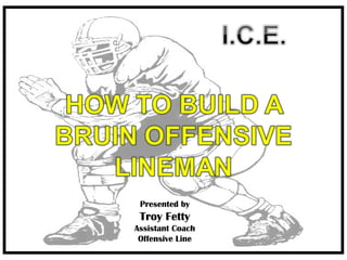 Presented by

Troy Fetty
Assistant Coach
Offensive Line

 
