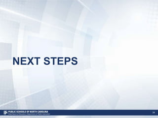 NEXT STEPS
34
 