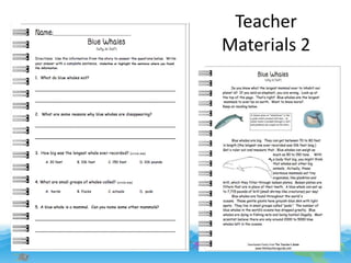 Teacher
Materials 2

 
