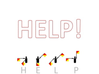 HELP! H    E      L       P 