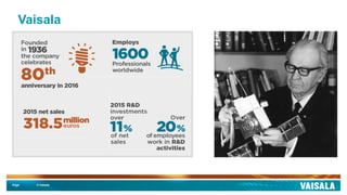 Page © Vaisala
Vaisala
 