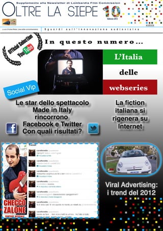 In questo numero…

                                 L’Italia
                                  delle
           p
Soc ial ...