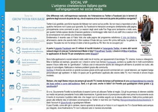 SOCIAL VIP
                                                           L’universo cinetelevisivo italiano punta
           ...