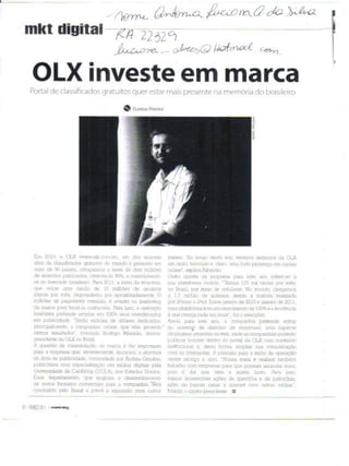 OLX investe em marca