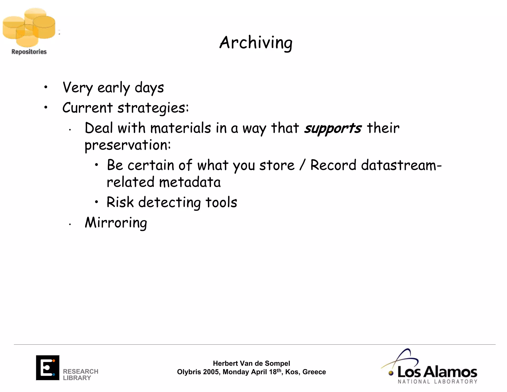 Untitled I: Challenges ahead