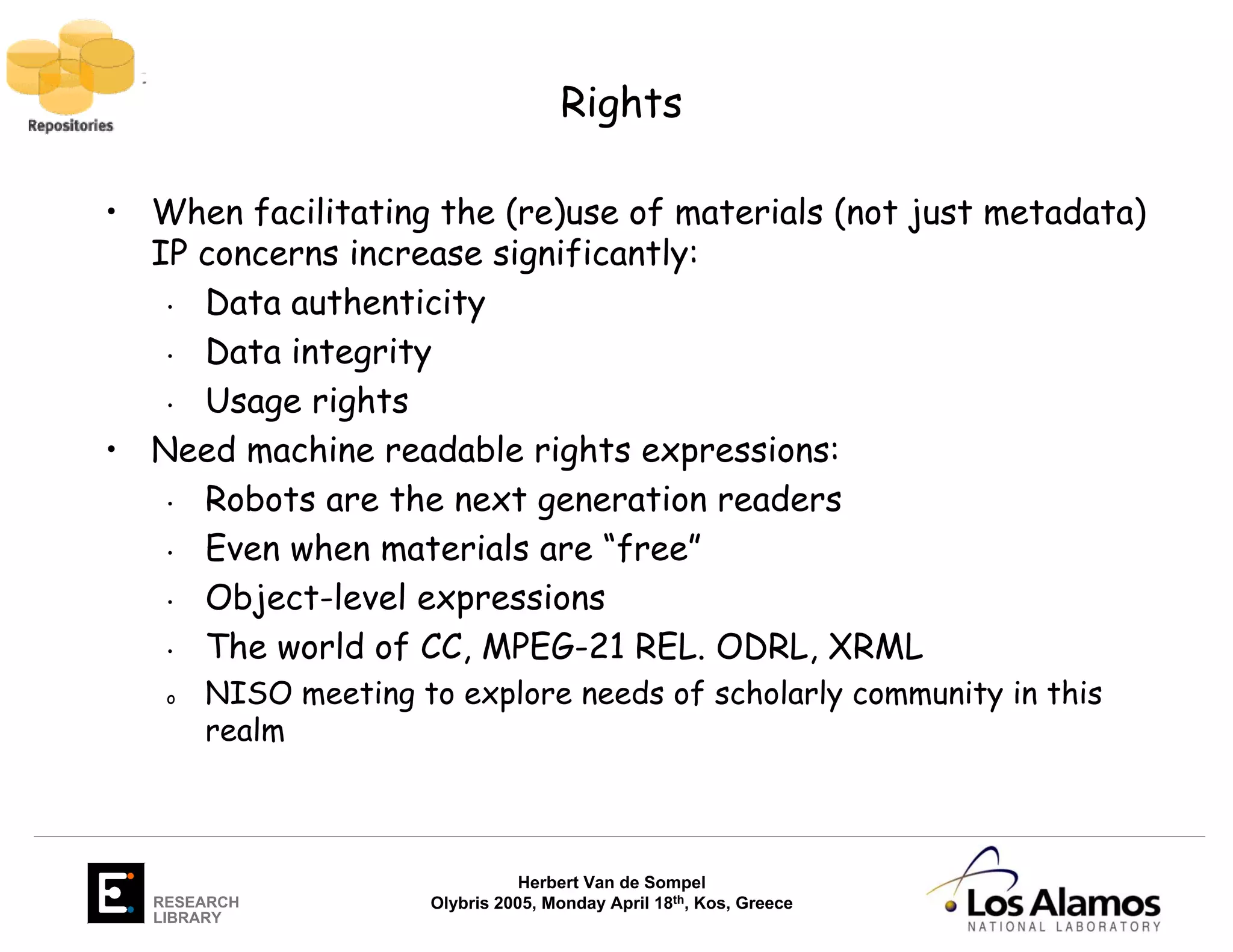 Untitled I: Challenges ahead