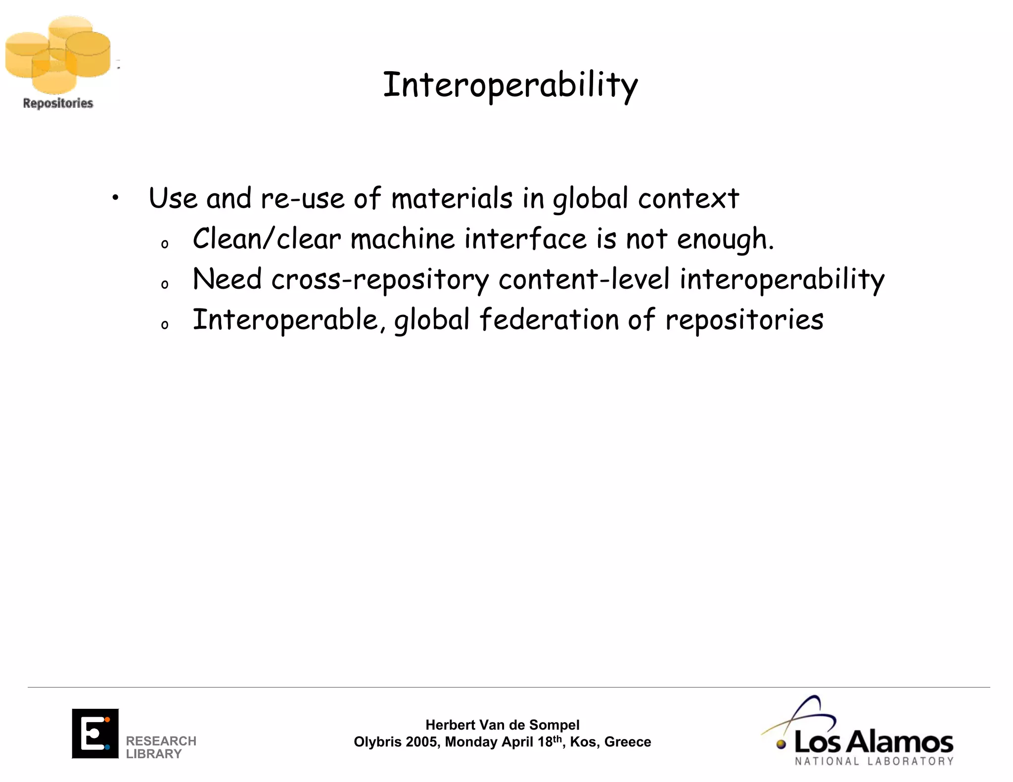 Untitled I: Challenges ahead