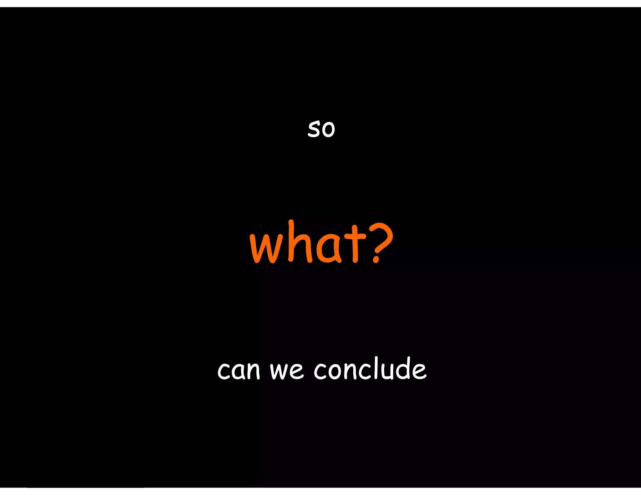 Untitled I: Challenges ahead