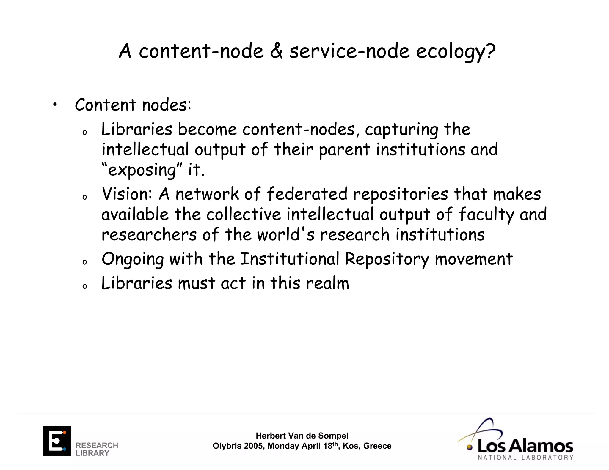 Untitled I: Challenges ahead