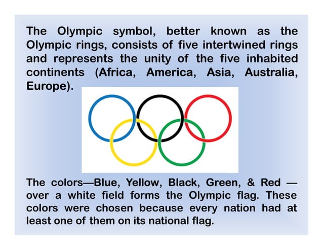 Glad in verlegenheid gebracht opleggen The Olympic symbol, better known