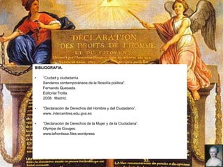 Olympe de gouges, | PPT