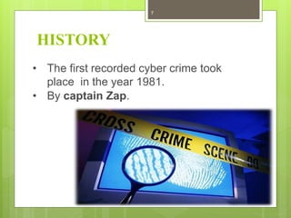 cyber crime it presentation | PPTX