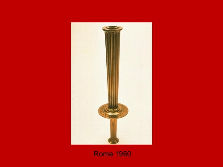 Olympic Torches Through The Years