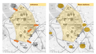 Near stations
entrance
 