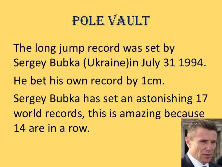 Olympic Field Events