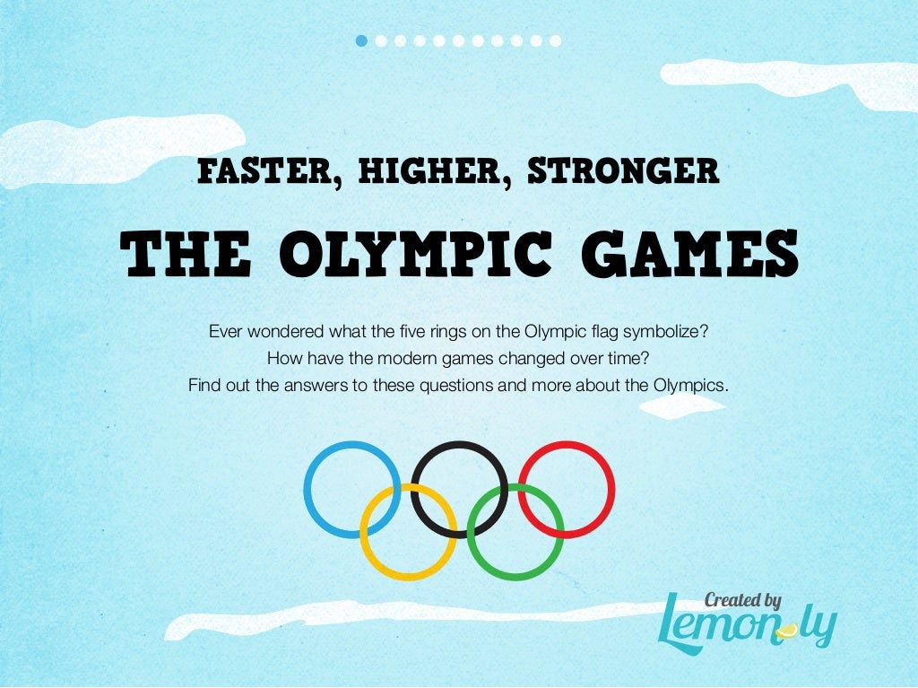 Olympic Games Fast Facts