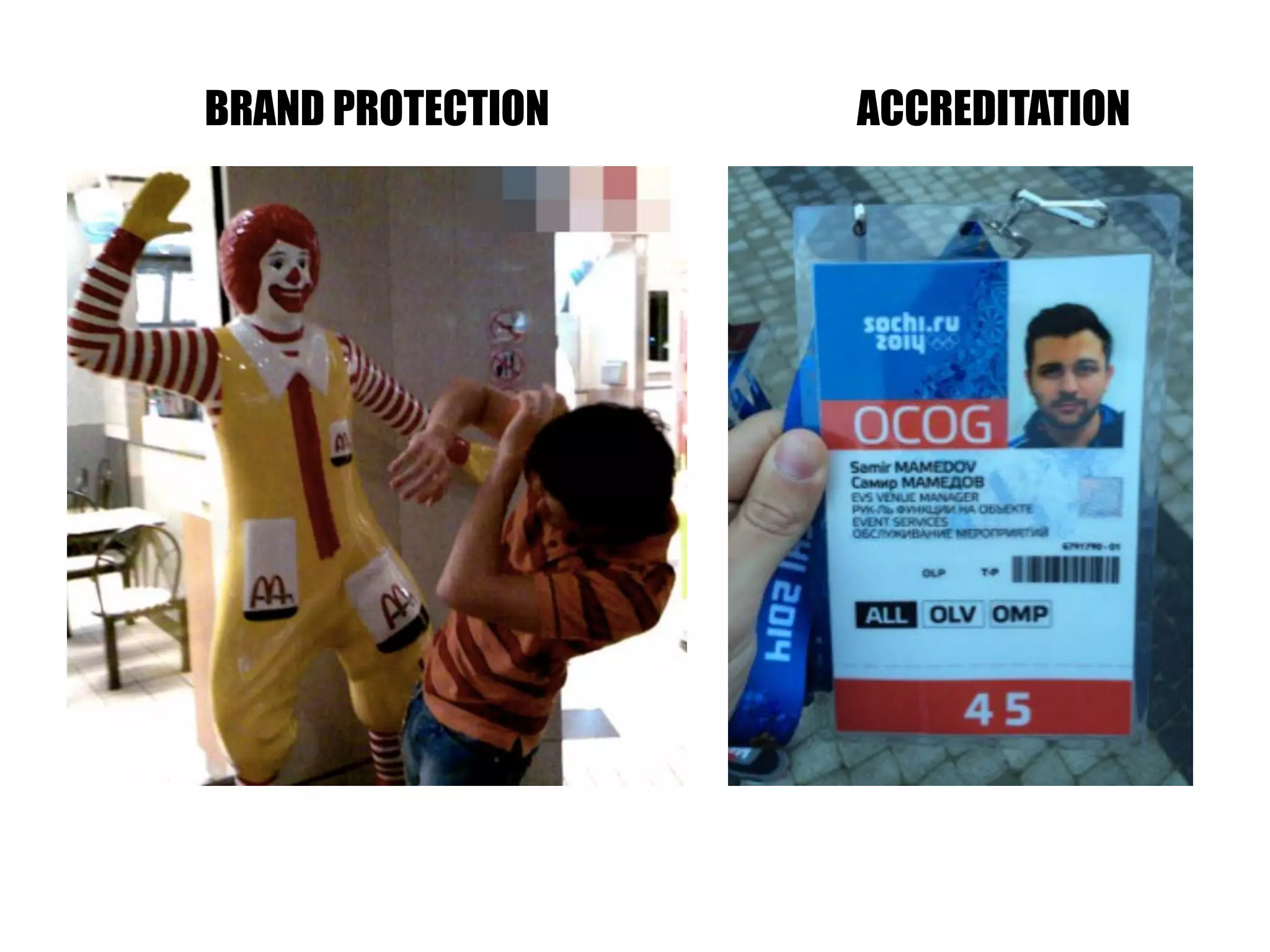 ACCREDITATIONBRAND PROTECTION
 
