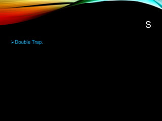 S
Double Trap.
 