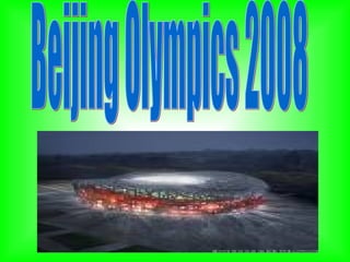 Beijing Olympics 2008 