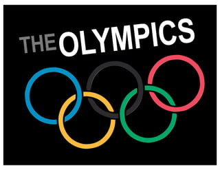 THE OLYMPICS


Kate Morimoto
 