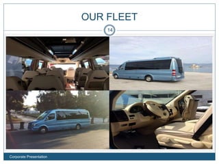 OUR FLEET
Corporate Presentation
14
 