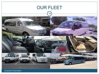 OUR FLEET
Corporate Presentation
15
 