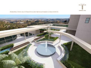 PERSPECTIVA ILUSTRATIVA DO bOULEVARD COm fOnTE
 