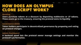 Olympus DAO Clone Script | Build a Treasury-Backed DeFi Protocol | PDF