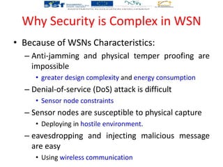 Overview on security and privacy issues in wireless sensor networks ...