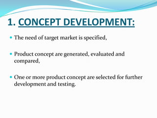 PRODUCT DEVELOPMENT PROCESS | PPTX