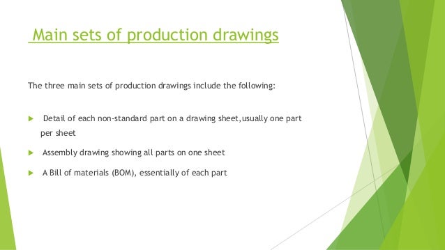 Prodution Drawing
