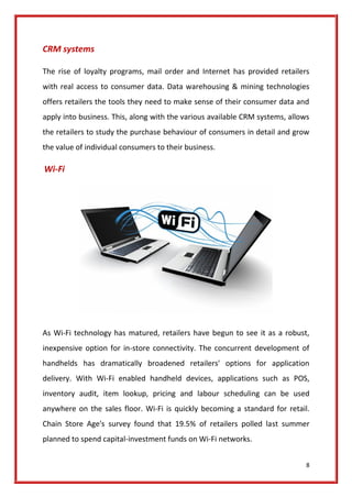  impact of technology on Indian Retail Stores