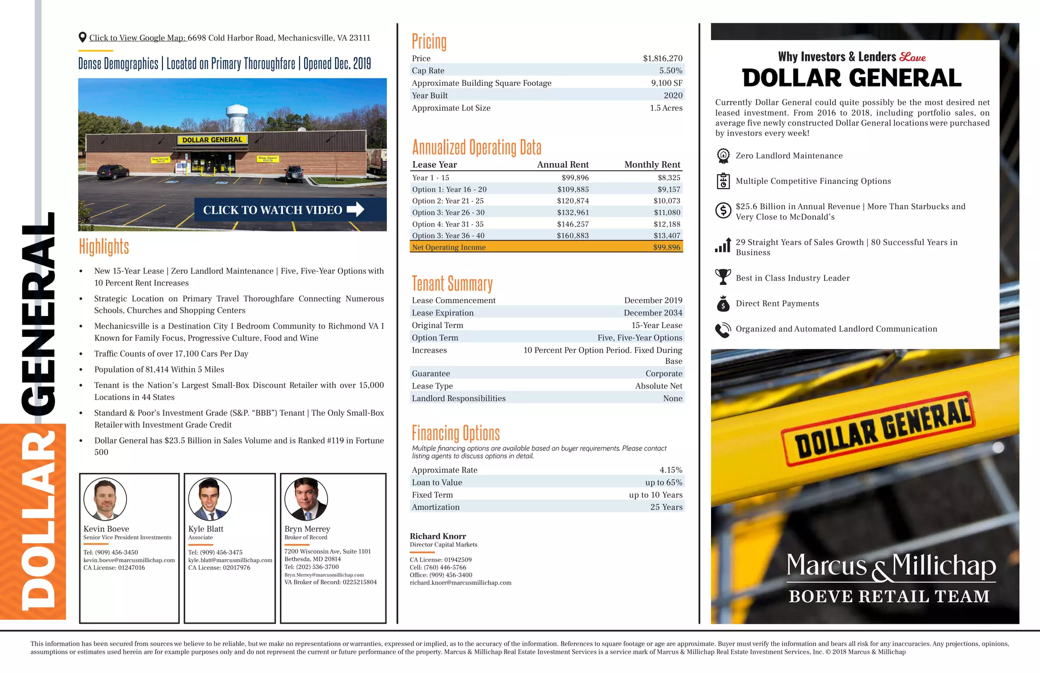 Dollar General in Mechanicsville, VA PPT