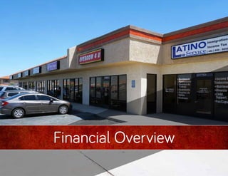 Financial Overview
 