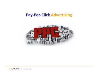Pay‐Per‐Click Advertising
 