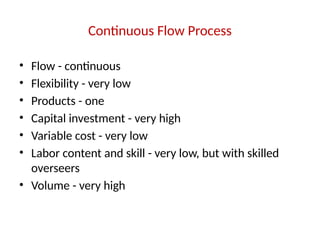 Operations Management type of product and servicetx | PPT