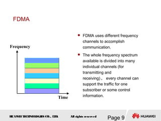GSM fundamentals (Huawei) | PPT
