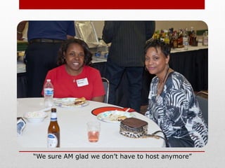 “We sure AM glad we don’t have to host anymore”
 