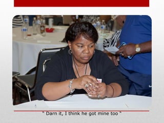 “ Darn it, I think he got mine too “
 