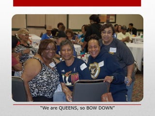 “We are QUEENS, so BOW DOWN”
 