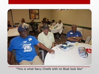 “This is what Navy Chiefs with no Boat look like”
 